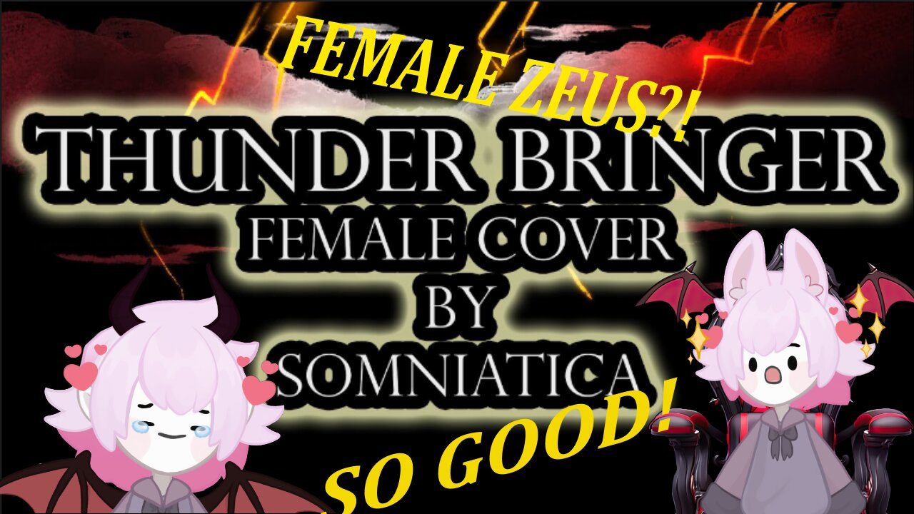 Cryptid Reacts! Thunderbringer Fem. Cover by Somniatica (On YouTube)