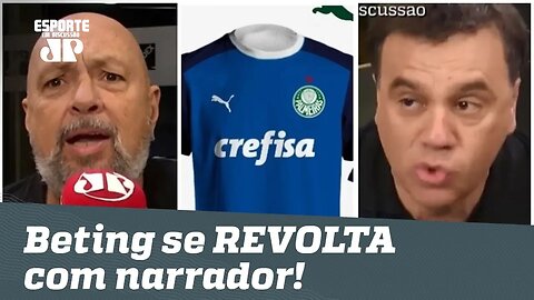 "RIDÍCULO!" Narrador DETONA nova camisa do Palmeiras, e Mauro Beting SE REVOLTA!