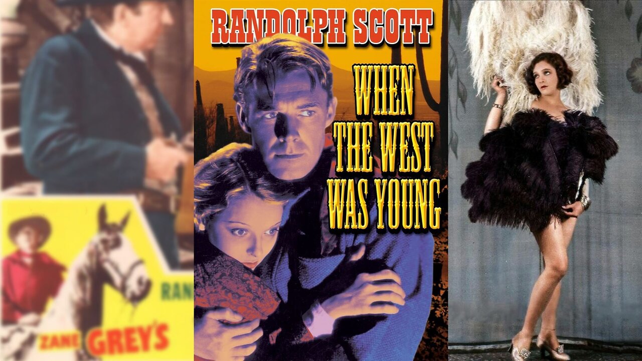 WHEN THE WEST WAS YOUNG aka Heritage Of The West (1932) Randolf Scott & Sally Blane | Western | B&W