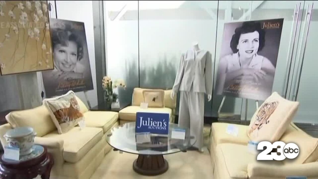 Betty White memorabilia goes up for auction