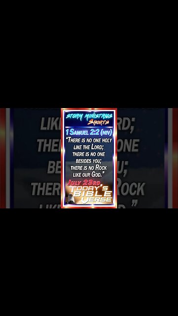 JUL 23, 2023 | The Unmatched Greatness of Our God - 1 Samuel 2:2 (NIV)