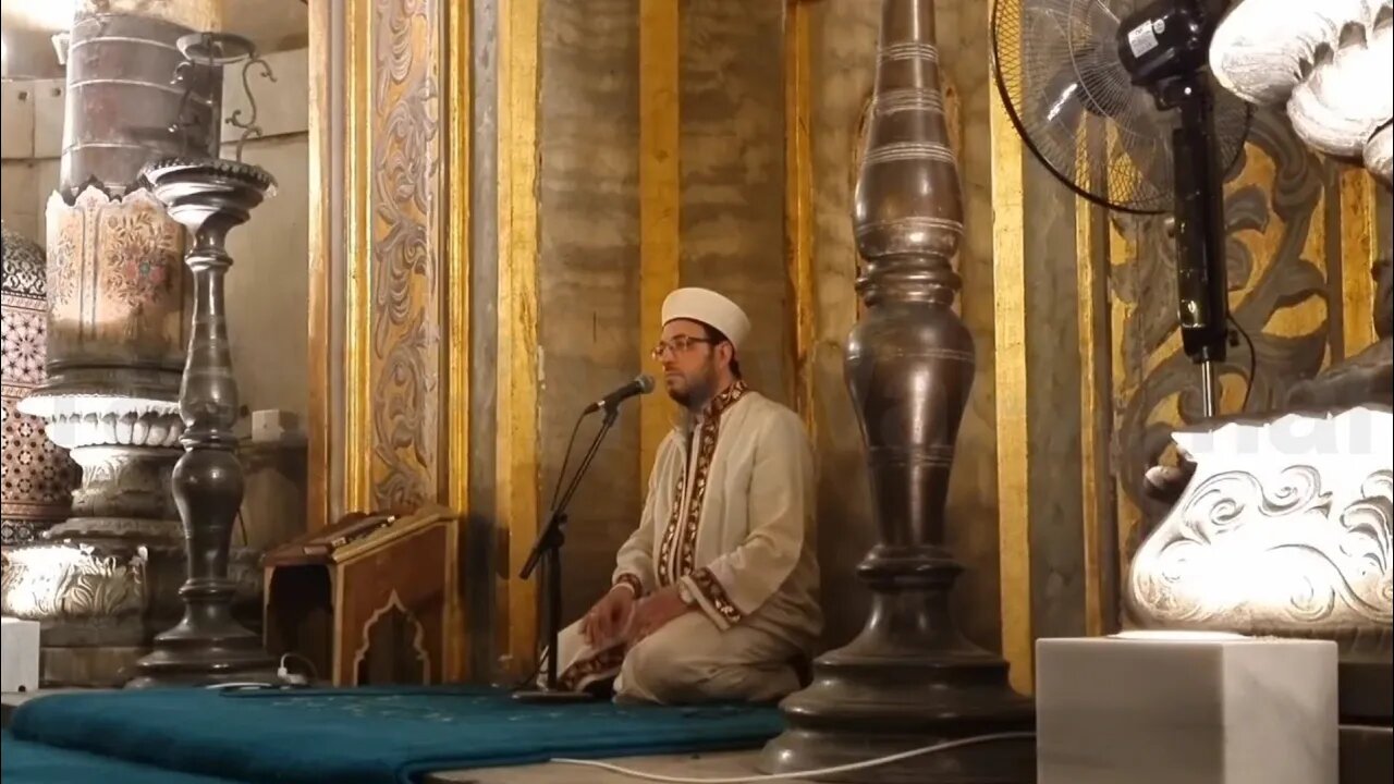 Recitation at AyaSofya-i Kebir Cami-i Şerifi by Sheikh İbrahim Yavaş | Haşr Suresi