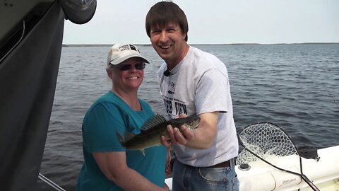 When to Jig For Walleye in Lake of The Woods, MN