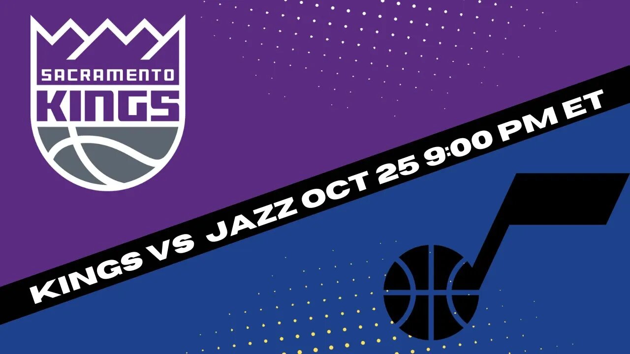 FREE NBA Pick on Sacramento Kings vs Utah Jazz | NBA Picks and Predictions for 10/25