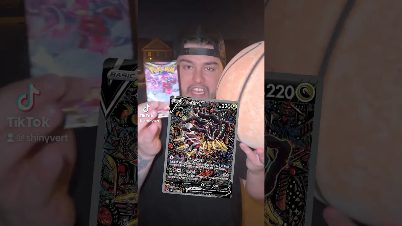 If I make this shot… we pull alt art Giratina 🏀