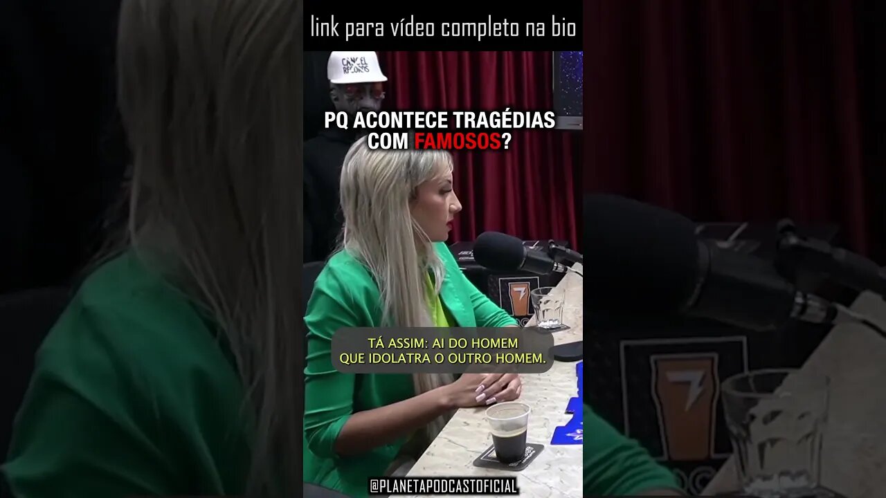 “AI DO HOMEM QUE IDOLATRA OUTRO HOMEM” com Chaline Grazik | Planeta Podcast