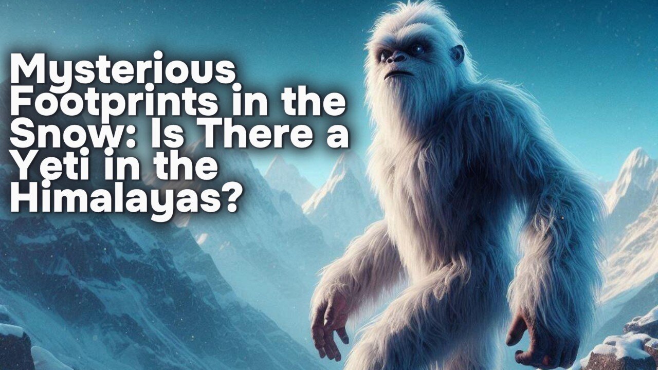 Mysterious Footprints in the Snow: Is There a Yeti in the Himalayas?