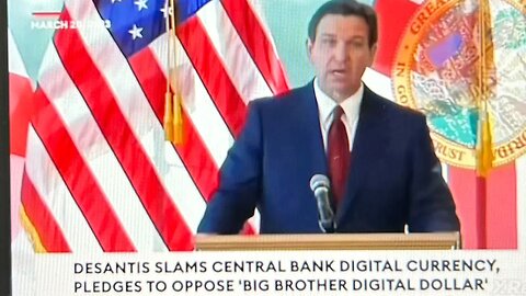 DESANTIS OUT FRONT ON ISSUES