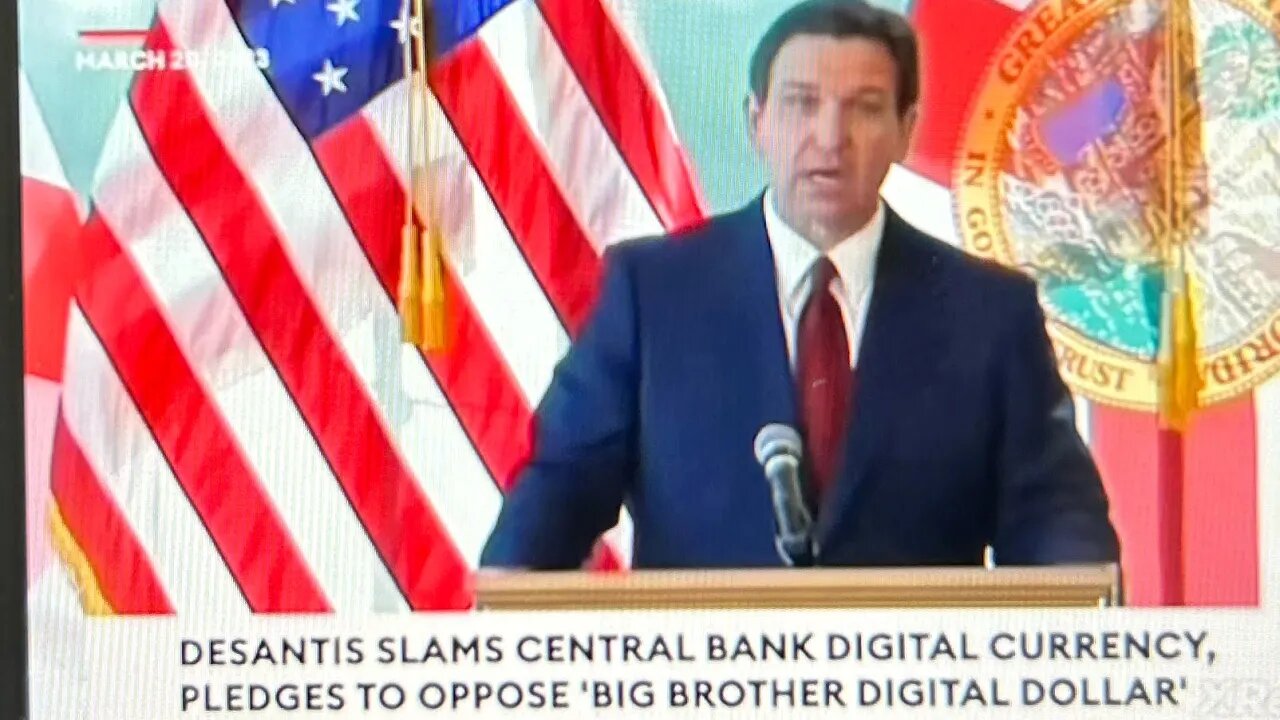 DESANTIS OUT FRONT ON ISSUES