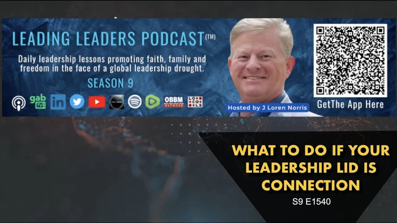 WHAT TO DO IF YOUR LEADERSHIP LID IS CONNECTION