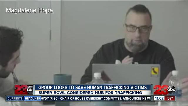 Local organization heads to the Super Bowl to save victims of human trafficking