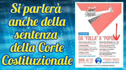 4 Dicembre 2022 - Chiavari (GE) - Convegno "Da folla a popolo"