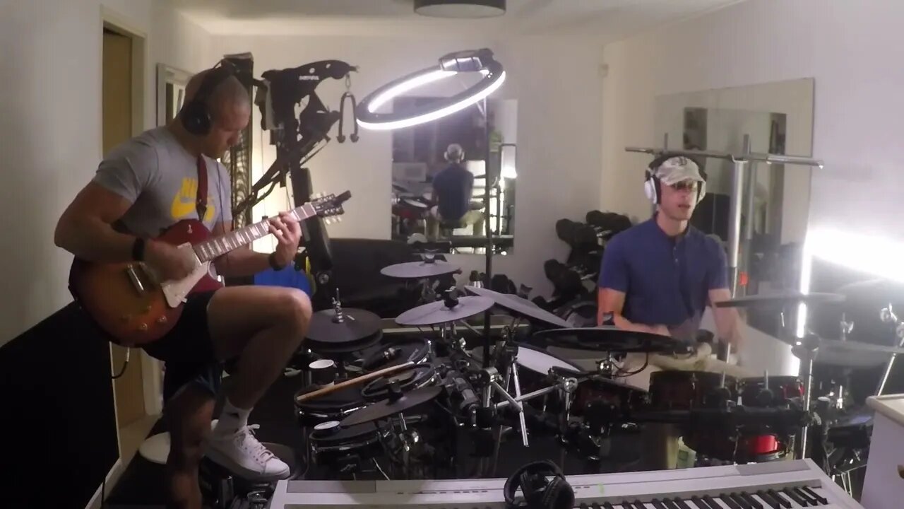 Drop D riff Rock & mid-jam instrument switch - JHE (J.E.) - 9/5/22