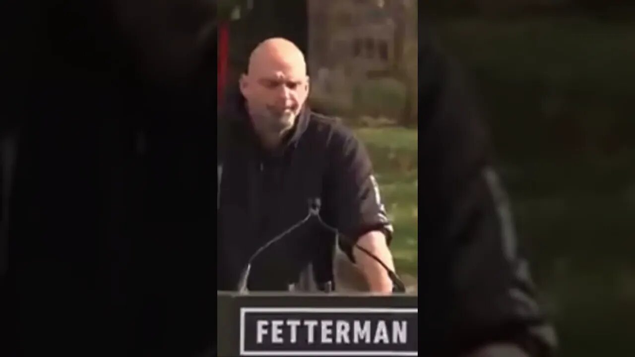 American Flags Fly Away as Fetterman Says He is “Ready to Serve Pennsylvania"