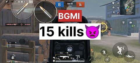 15 kills👿 In BGMI (TDM)