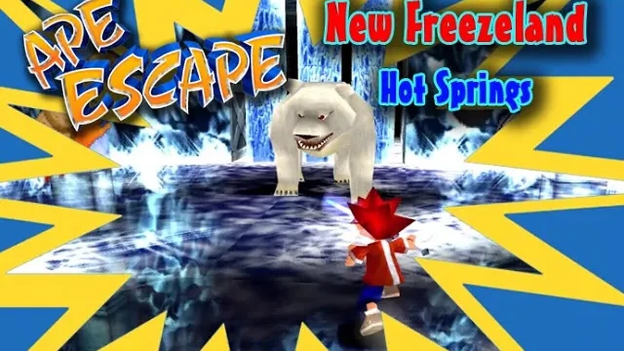 Ape Escape: New Freezeland #3 - Hot Springs (with commentary) PS1