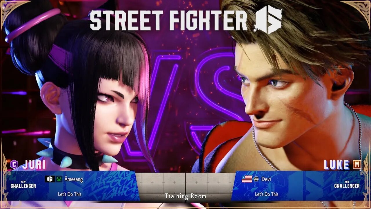 Street Fighter 6: Open Beta — Amesang (Juri) VS Devi (Luke) | Xbox Series X Battle Hub