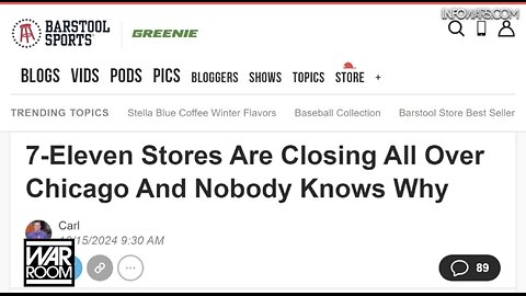 Very Popular 7-11 In Chicago Closes Because Of Crime