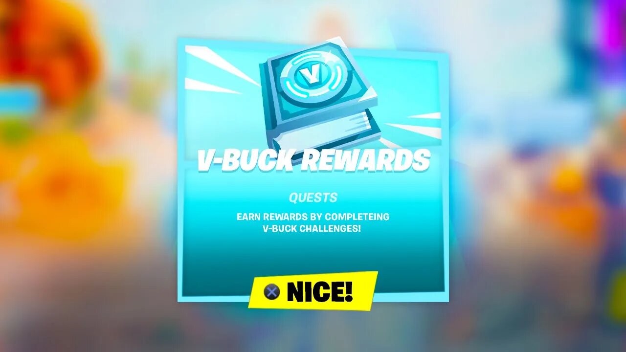 NEW V-BUCK REWARDS NOW in FORTNITE!