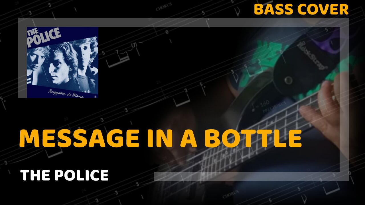 The Police - Message In A Bottle - Bass Cover & Tabs