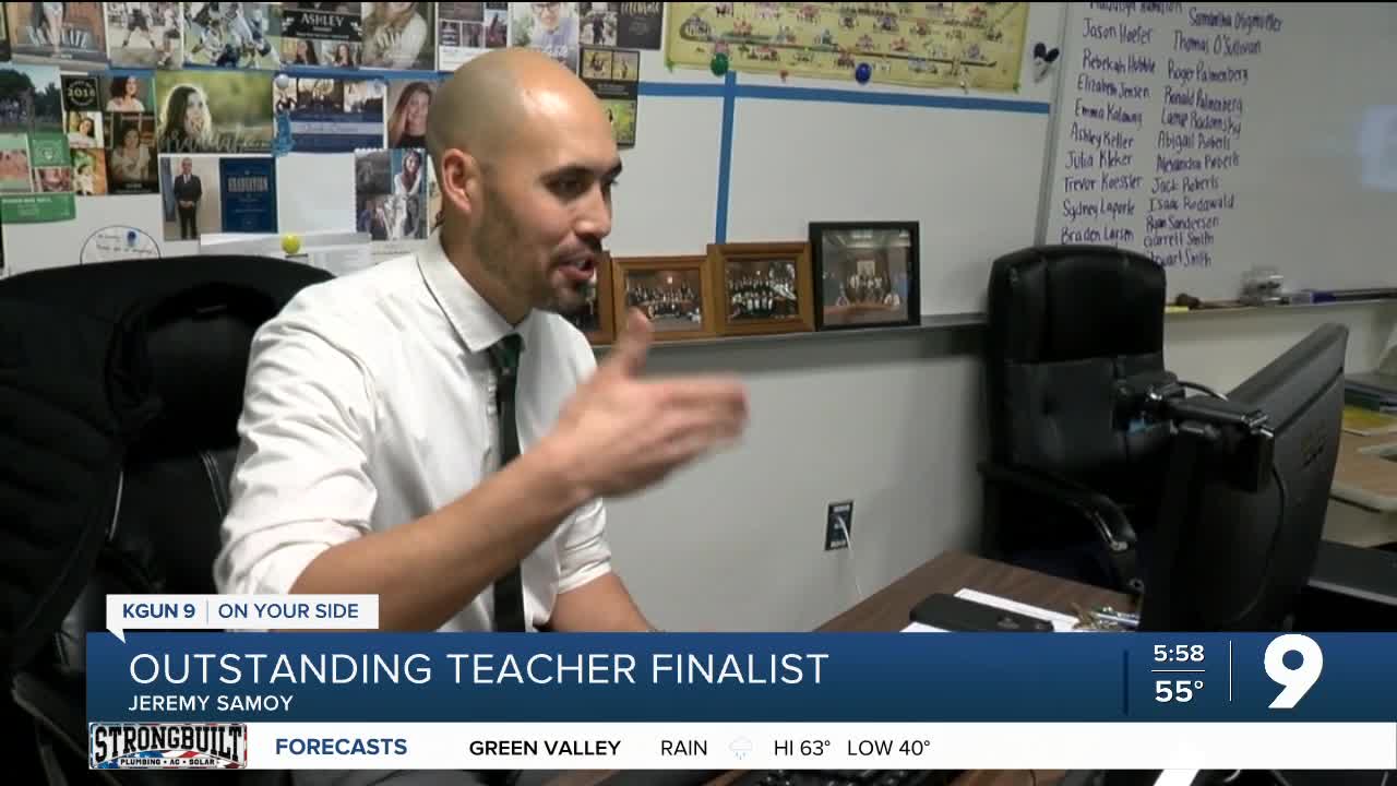 History in the making for Teacher of the Year finalist