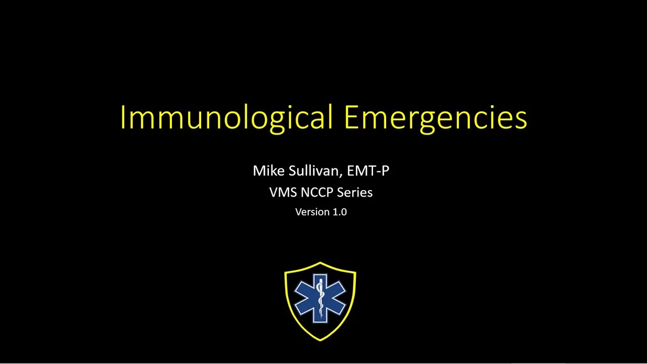 EMS Response to Allergic Reactions