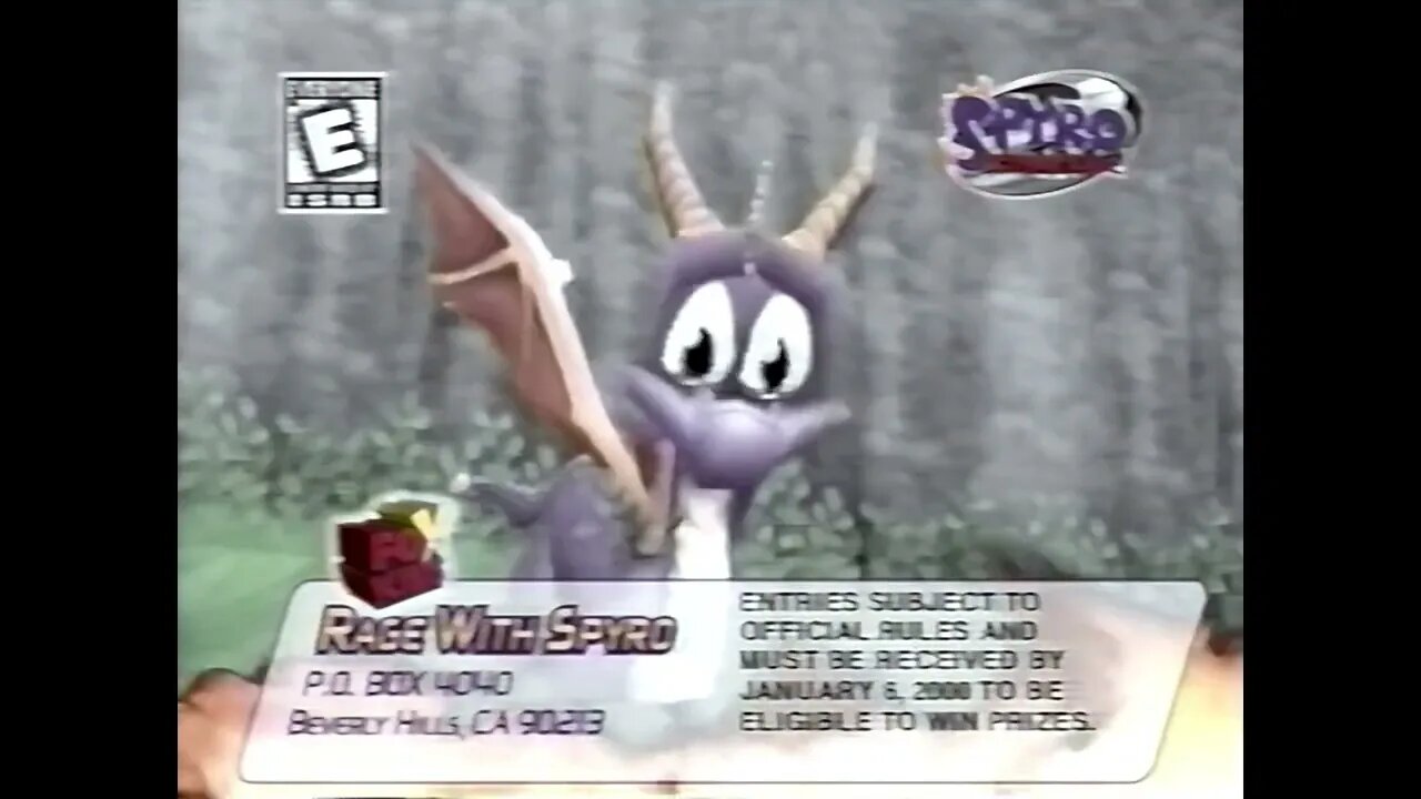 Fox Kids - Rage with Spyro Sweepstakes