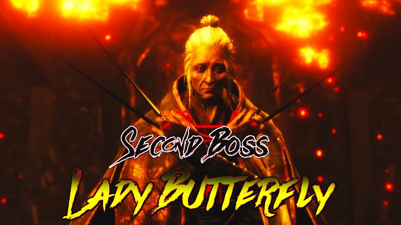 The Second Boss of the playthrough | Lady Butterfly | Sekiro: Shadows Die Twice