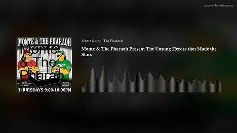 Monte & The Pharaoh Present The Unsung Heroes that Made the Stars