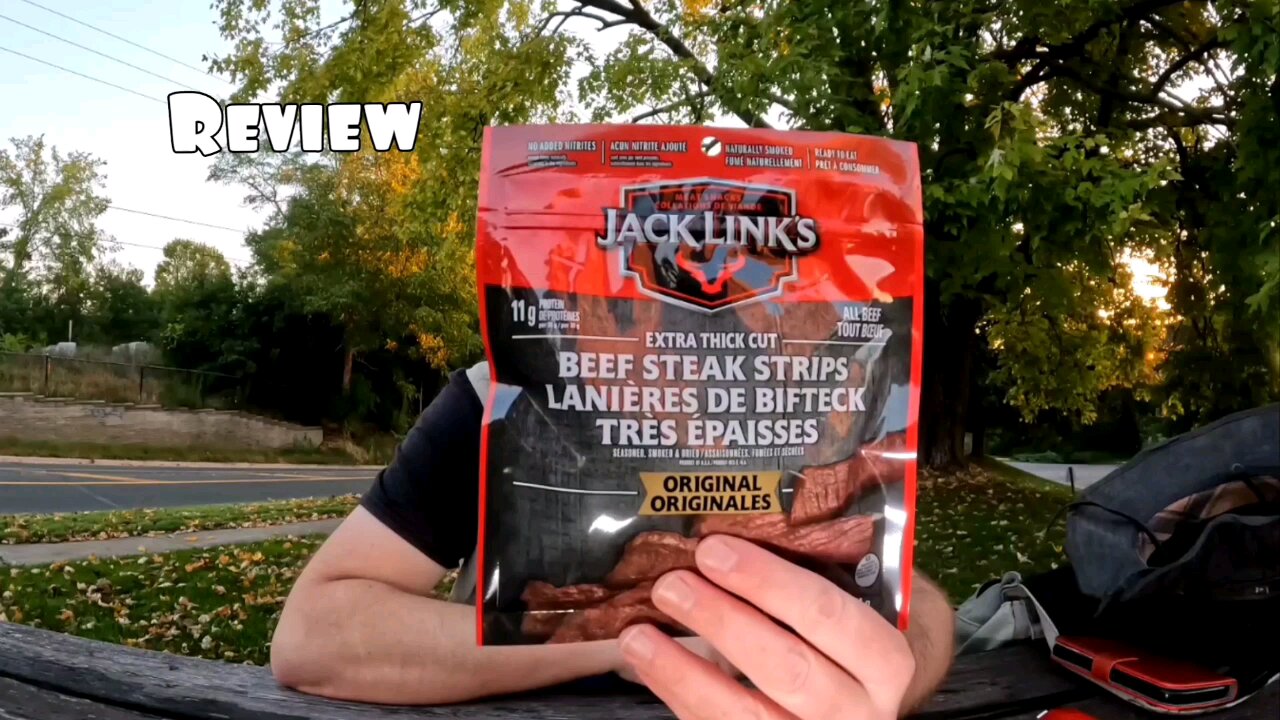 Jack Link's beef steak strips original Review