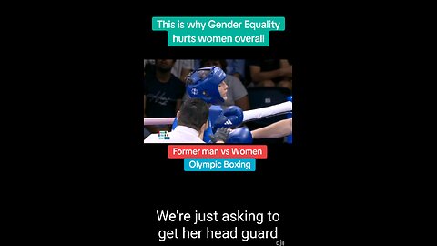 Female Olympic Boxer throws Fight due to T-Gender Fighter beating