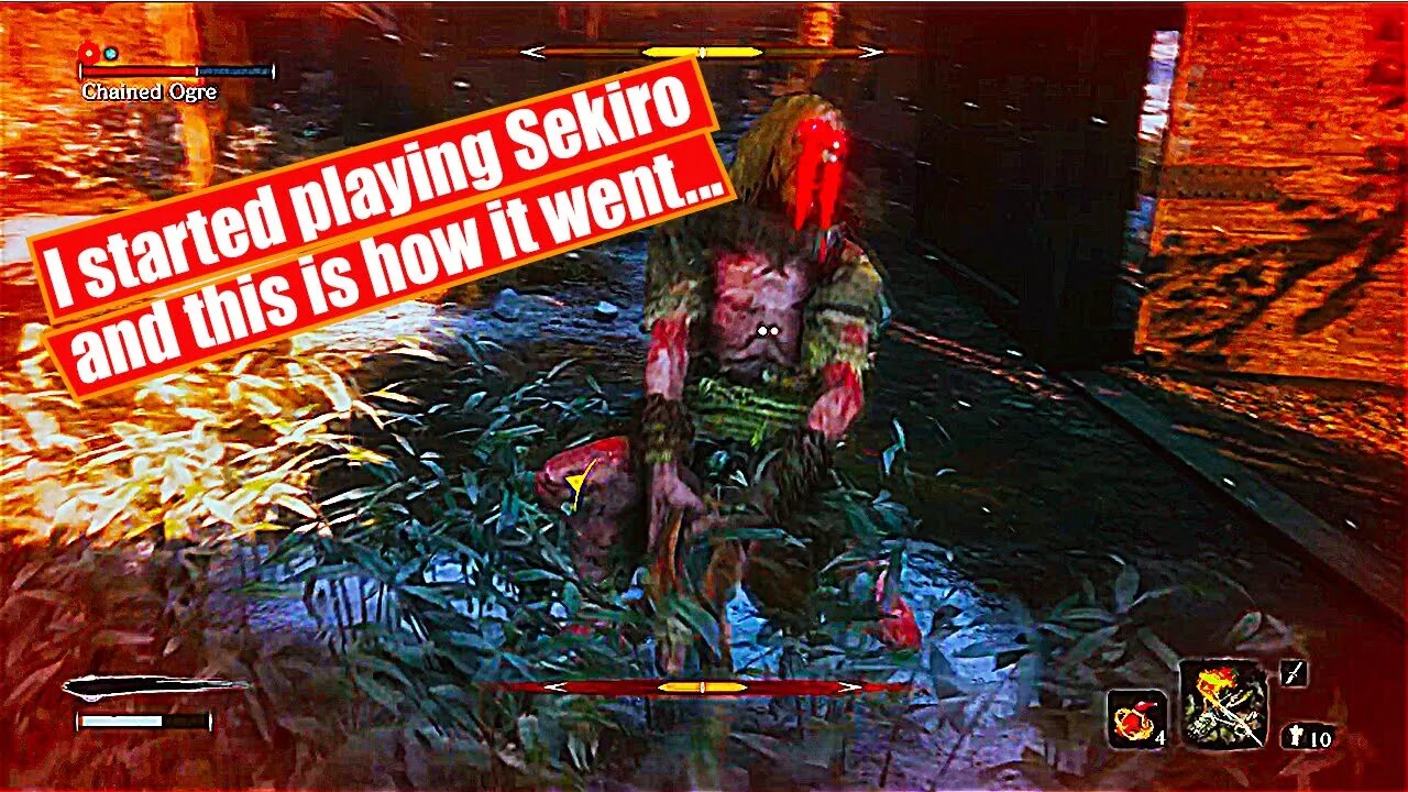 So, I started playing Sekiro, Shadows Die Twice and this is how it went. #sekiroshadowsdietwice #fyp