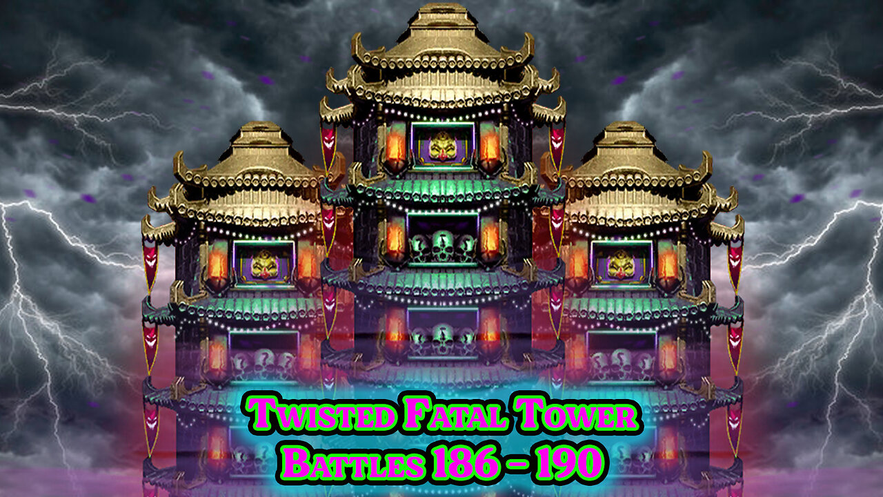 MK Mobile. Twisted Fatal Tower - [ Battles 186 - 190 ]
