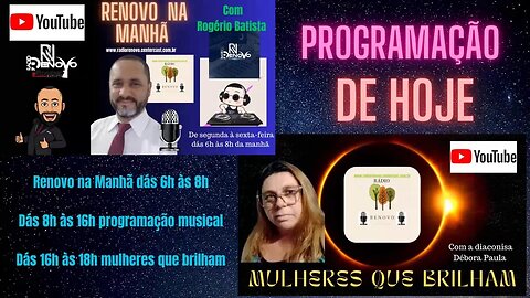 Programação Renovo 21/11/2023