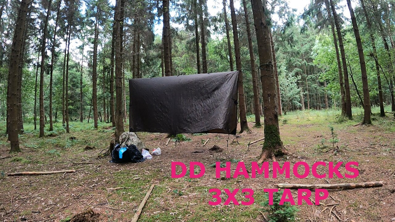 DD Hammock 3x tarp leave no trace