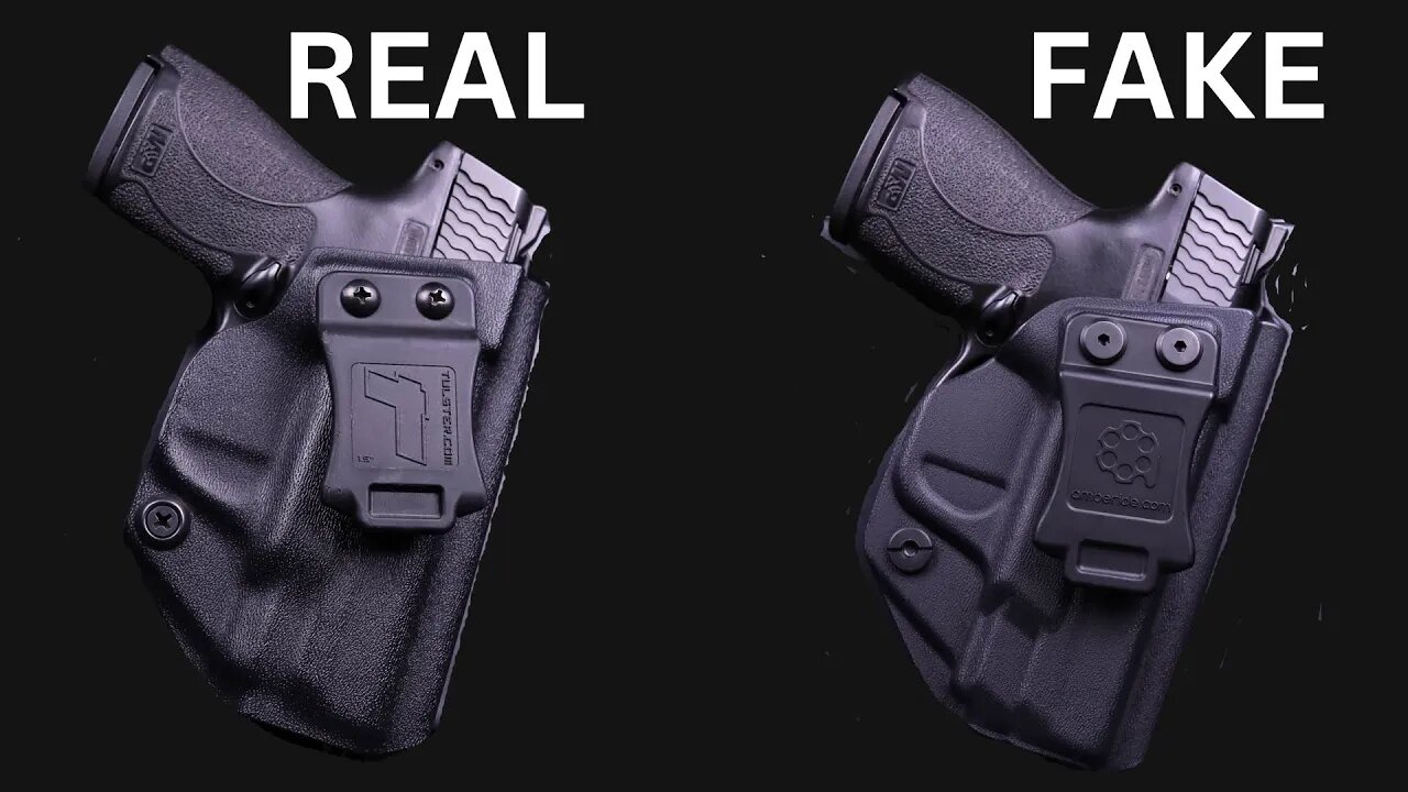 Don't Get Scammed With Imitation Holsters