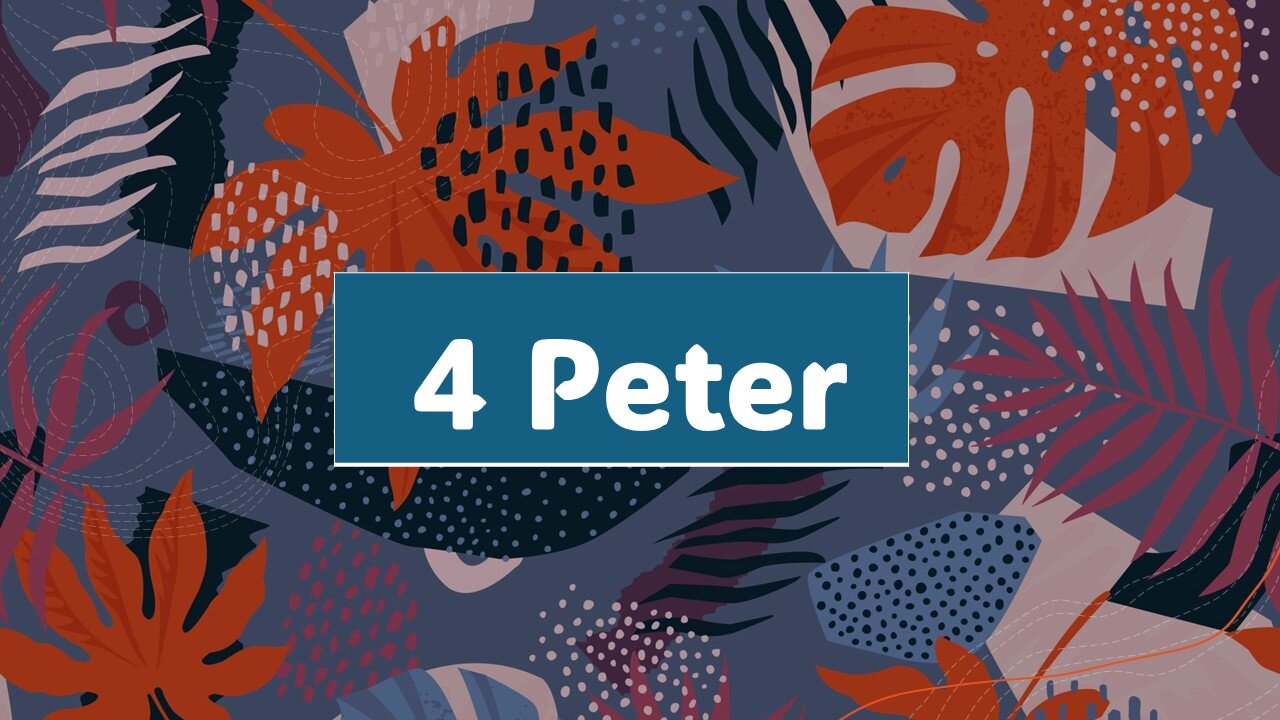 4 Peter Good Stewarts Of God's Grace