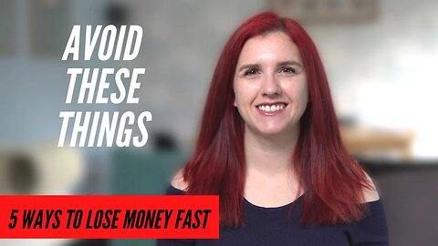 5 THINGS NOT TO SPEND MONEY ON - Learn from my mistakes and avoid them!