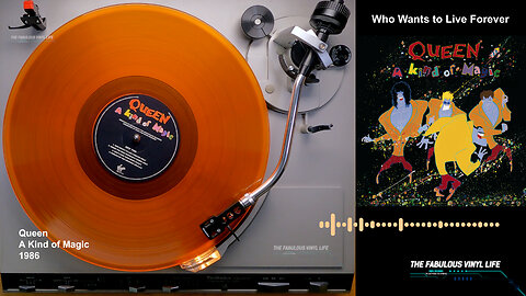 Queen ) A Kind of Magic ) 1986 (Orange Vinyl 2015)