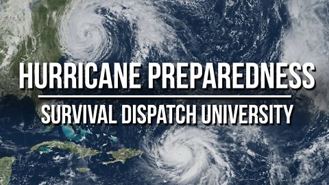 Hurricane Preparedness - Lessons Learned