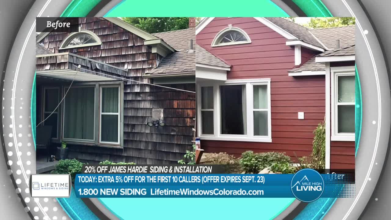 Lifetime Windows-James Hardie Siding Fall Special