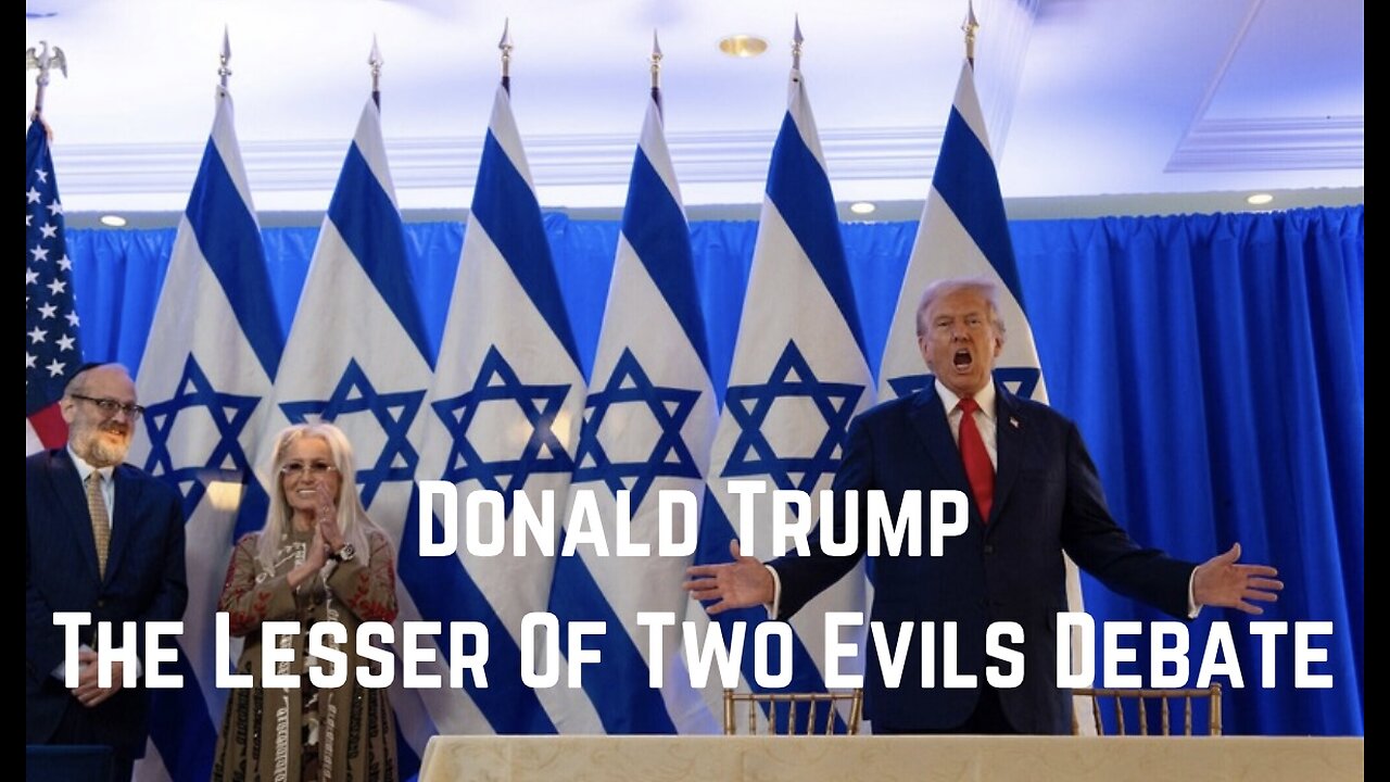 Donald Trump: The Lesser Of Two Evils Debate with Derrick Broze & Ian Carroll