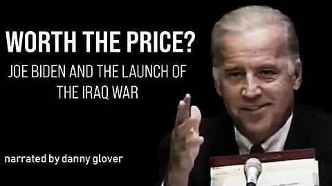 Joe Biden was the Senator most responsible for starting the Iraq War