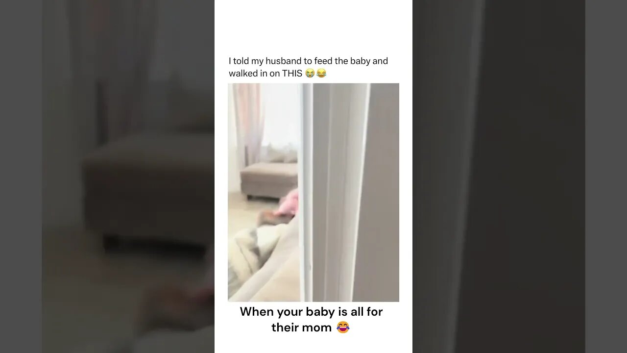 When your baby is all for their mom #shorts #short #memes