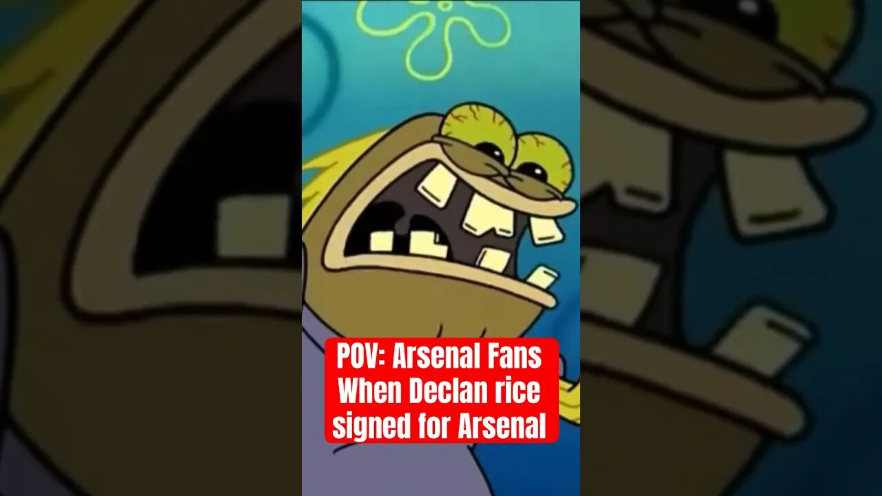 Declan Rice signed for Arsenal #declanrice #Arsenal #comedy #meme #transfernews