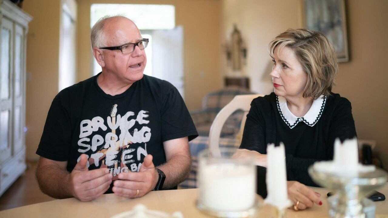'Mind Your Damn Business' - Shocking Video Of Tim Walz Wife Leaks