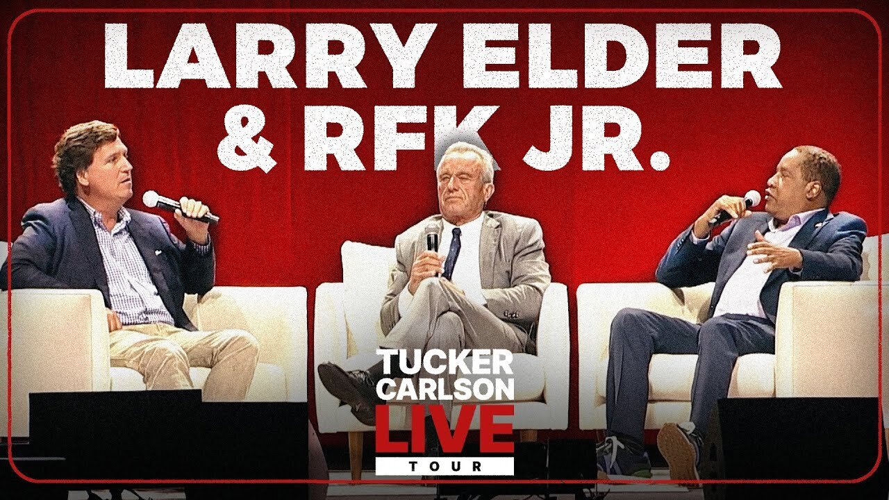 RFK Jr. and Larry Elder React to the 2nd Trump Shooting | Tucker Carlson LIVE on Tour