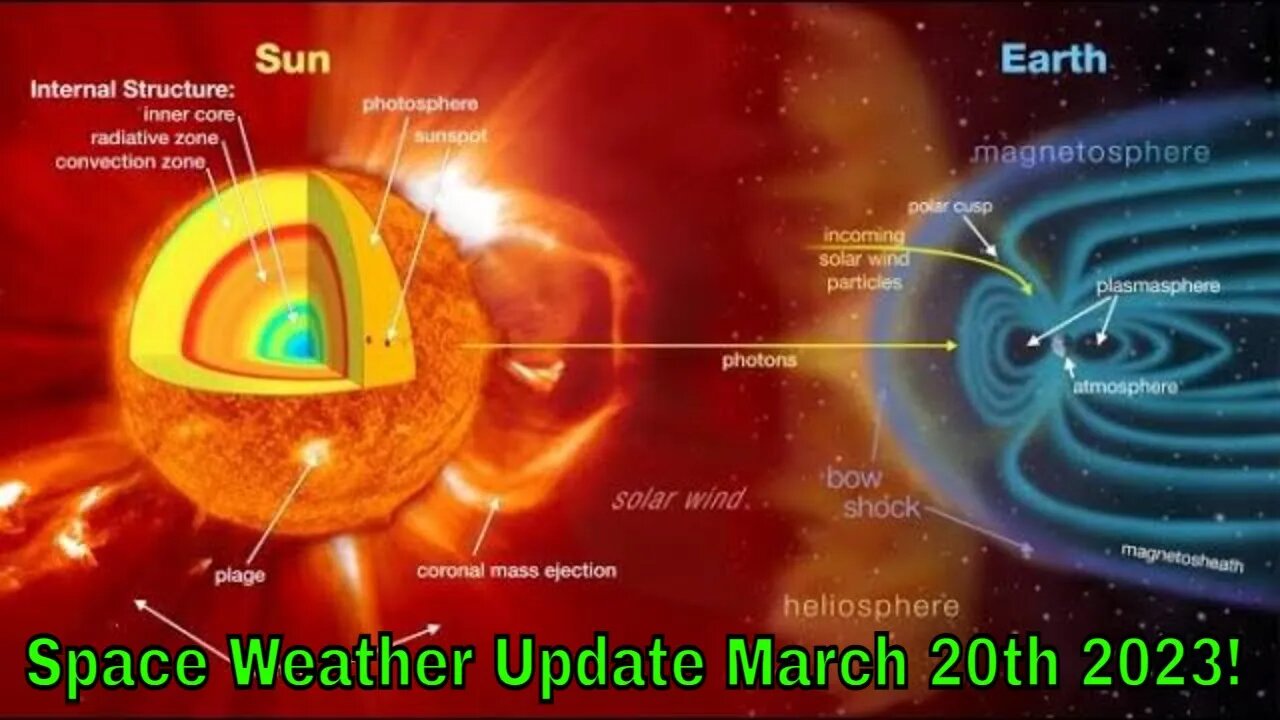 Space Weather Update Live With World News Report Today March 20th 2023!