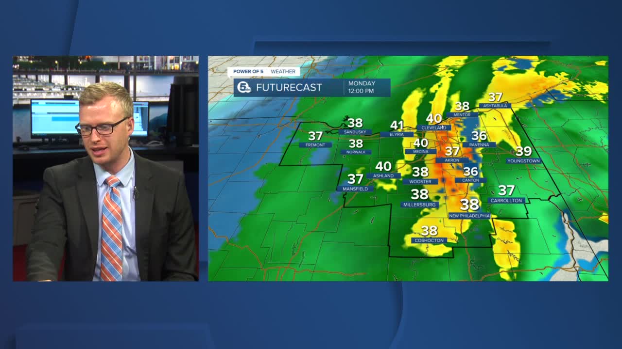 Trent Magill provides a Monday morning weather update ahead of winter storm