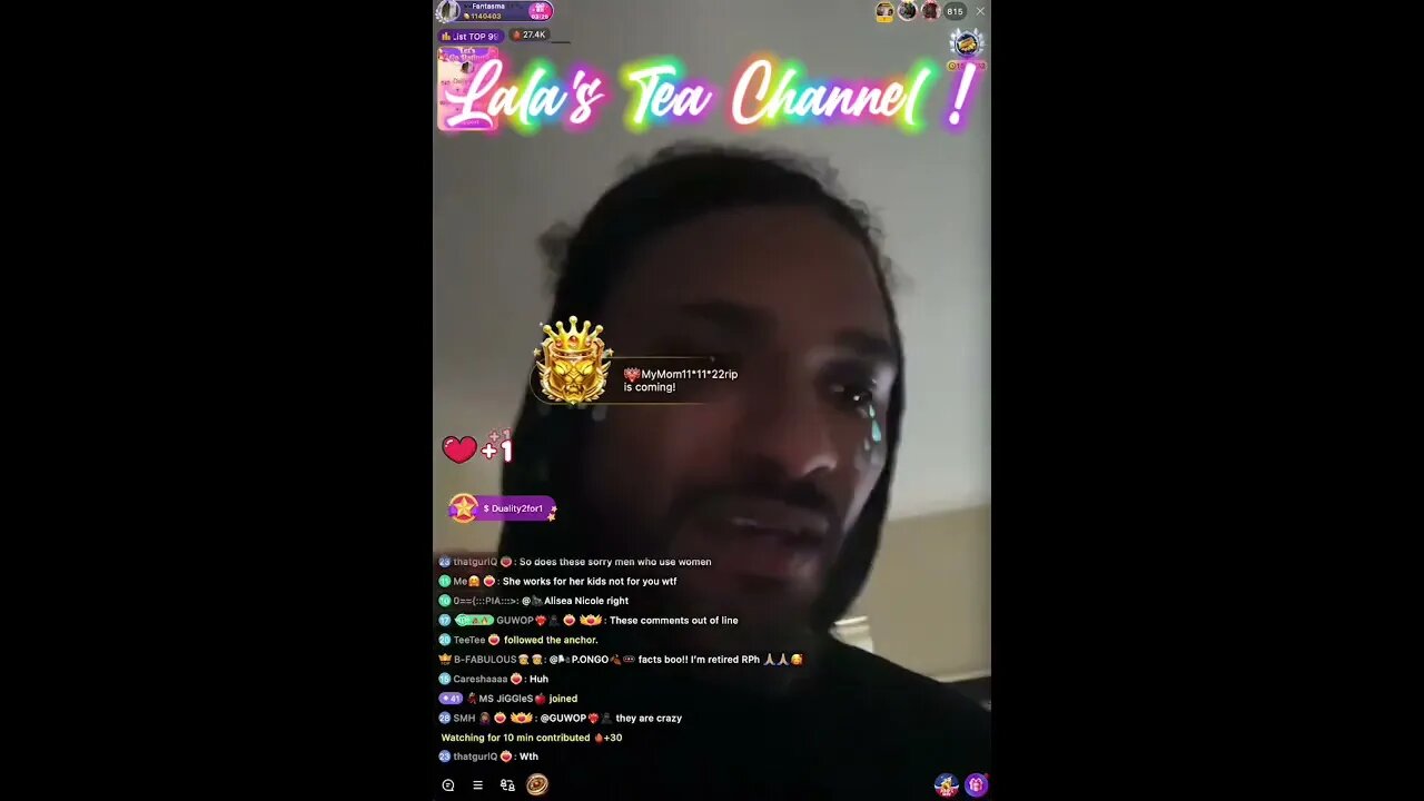 - MEZMERIZ ; GETS PUT OUT !